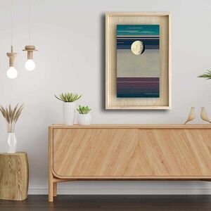 Imagine Tablou decorativ, Ahsakca, Fundal: 100% MDF de arțar (grosime: 2, 7 mm) Vopsea: 100% MDF (grosime: 5 mm), Multicolor