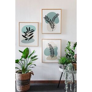 Imagine Set 3 tablouri decorative, 3Dartsohoset96, MDF, Multicolor