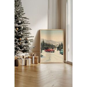 Imagine Tablou decorativ, Nwyearsngmdl14, MDF, Multicolor