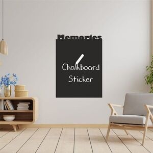 Imagine Sticker decorativ, MY-00110, Autocolant tablă, Negru