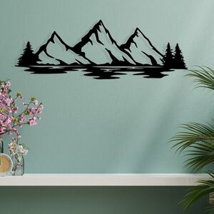 Imagine Decoratiune de perete, Nino, Dimensiuni: 68, 5 x 23, 5 cm, Negru