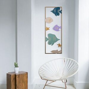 Imagine Decoratiune, Aquarium, Dimensiune: 32 x 5 x 90 cm, Multicolor