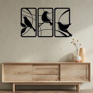 Imagine Decoratiune de perete, Sentimiento 337, Dimensiuni: 120 x 68 cm, Negru