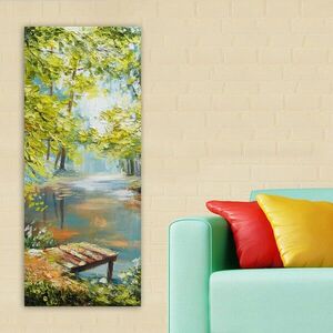 Imagine Tablou decorativ, DKY21193655400_50120, Rama din lemn (grosime 3 cm), Multicolor