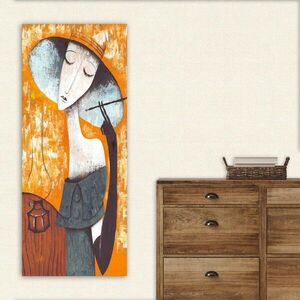 Imagine Tablou decorativ, DKY21398527_50120, Rama din lemn (grosime 3 cm), Multicolor