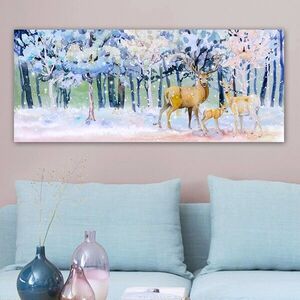 Imagine Tablou decorativ, YTY1031525472354_50120, Rama din lemn (grosime 3 cm), Multicolor
