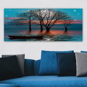 Imagine Tablou decorativ, YTY103234329560_50120, Rama din lemn (grosime 3 cm), Multicolor