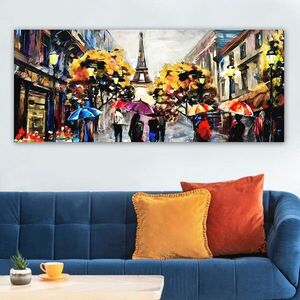 Imagine Tablou decorativ, YTY103674573686_50120, Rama din lemn (grosime 3 cm), Multicolor