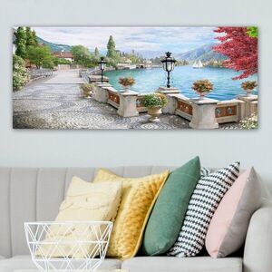 Imagine Tablou decorativ, YTY1467158057_50120, Rama din lemn (grosime 3 cm), Multicolor