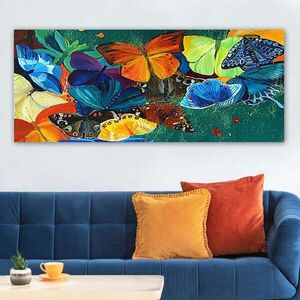 Imagine Tablou decorativ, YTY22276204202_50120, Rama din lemn (grosime 3 cm), Multicolor