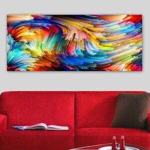Imagine Tablou decorativ, YTY262592861_50120, Rama din lemn (grosime 3 cm), Multicolor