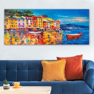 Imagine Tablou decorativ, YTY285852095_50120, Rama din lemn (grosime 3 cm), Multicolor