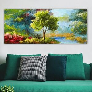 Imagine Tablou decorativ, YTY539260618_50120, Rama din lemn (grosime 3 cm), Multicolor