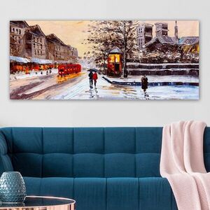 Imagine Tablou decorativ, YTY712357399_50120, Rama din lemn (grosime 3 cm), Multicolor