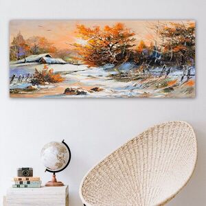 Imagine Tablou decorativ, YTY72000070_50120, Rama din lemn (grosime 3 cm), Multicolor