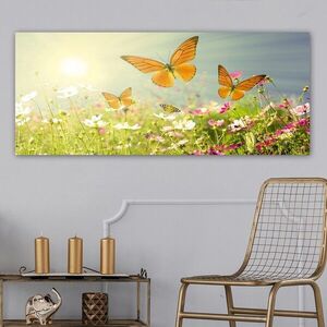 Imagine Tablou decorativ, YTY725636_50120, Rama din lemn (grosime 3 cm), Multicolor