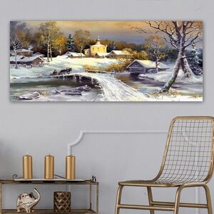 Imagine Tablou decorativ, YTY87195121_50120, Rama din lemn (grosime 3 cm), Multicolor