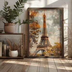 Imagine Tablou decorativ, AI124, Cadru: 100% MOLID, Multicolor