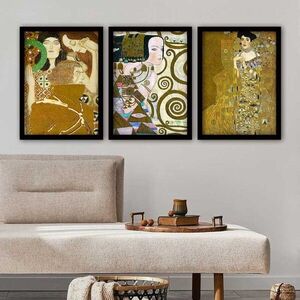Imagine Set 3 tablouri decorative, 3SC_UN6645856_5575, Polistiren, Multicolor