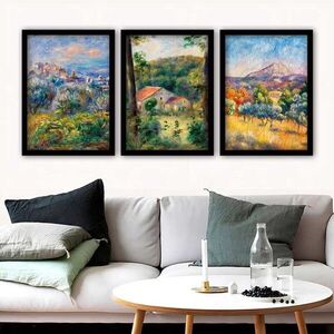 Imagine Set 3 tablouri decorative, 3SC_UN894988_5575, Polistiren, Multicolor