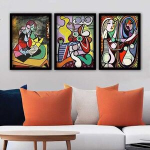 Imagine Set 3 tablouri decorative, 3SC_UNPP01_5575, Polistiren, Multicolor