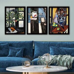 Imagine Set 3 tablouri decorative, 3SC_UNPP04_5575, Polistiren, Multicolor