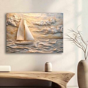 Imagine Tablou decorativ, 70100Wabisabi-027, Material: 100% PÂNZĂ DE POLIESTER, Multicolor