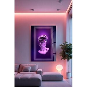Imagine Tablou decorativ, Hhlneon001, 70 x 100 cm, Multicolor