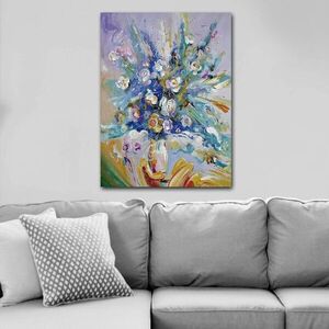 Imagine Tablou decorativ, 1100705519_70100, Rama din lemn (grosime 3 cm), Multicolor