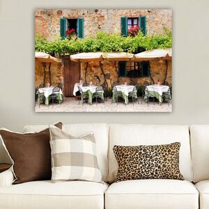 Imagine Tablou decorativ, 145269478_70100, Rama din lemn (grosime 3 cm), Multicolor