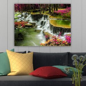 Imagine Tablou decorativ, 224177839_70100, Rama din lemn (grosime 3 cm), Multicolor