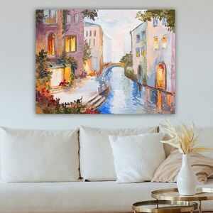 Imagine Tablou decorativ, 258816884_70100, Rama din lemn (grosime 3 cm), Multicolor