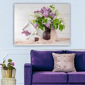 Imagine Tablou decorativ, 562843438_70100, Rama din lemn (grosime 3 cm), Multicolor