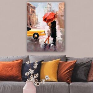 Imagine Tablou decorativ, 613287491_70100, Rama din lemn (grosime 3 cm), Multicolor