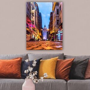 Imagine Tablou decorativ, 615853985_70100, Rama din lemn (grosime 3 cm), Multicolor