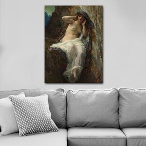 Imagine Tablou decorativ, 751012120_70100, Rama din lemn (grosime 3 cm), Multicolor