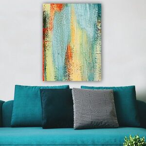 Imagine Tablou decorativ, 89179141_70100, Rama din lemn (grosime 3 cm), Multicolor