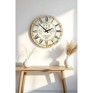 Imagine Ceas de perete, Huhuas00037, Dimensiune: 50 x 50 cm (1 bucată), Multicolor