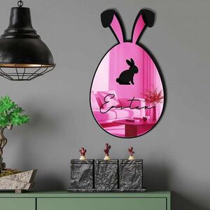 Imagine Oglinda decorativa, EAS002PINK, Baza din 100% EVA (Grosime: 10 mm), Roz