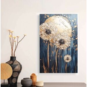 Imagine Tablou decorativ, YNS-1013-70 x 100, Lemn, Multicolor