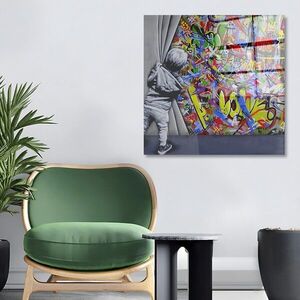 Imagine Tablou decorativ, CAM4125_5050, Dimensiune: 50 x 50 cm, Multicolor