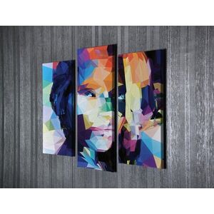 Imagine Set 3 tablouri decorative, UC90, 45 x 20 cm, Multicolor