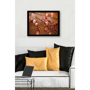 Imagine Tablou decorativ, SC0404, Rama din lemn (grosime 3 cm), Multicolor