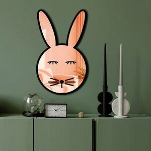 Imagine Oglinda decorativa, Ozgl520, Baza din 100% EVA (Grosime: 10 mm), Auriu roz
