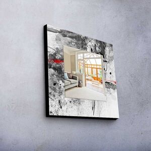 Imagine Oglinda decorativa, MA-039, Cadru din lemn de pin (grosime: 27 mm), Multicolor