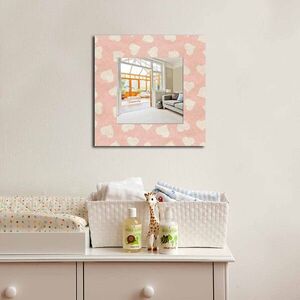 Imagine Oglinda decorativa, MA-12, 30 x 30 cm, Multicolor