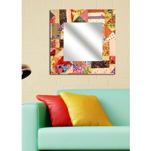 Imagine Oglinda decorativa, MA-13, 30 x 30 cm, Multicolor