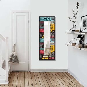 Imagine Oglinda decorativa, 40120YMA-40, Dimensiune: 40 x 120 cm, Multicolor