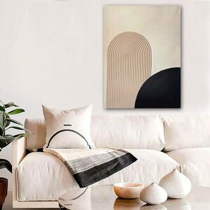 Imagine Tablou decorativ 3D, RFB13_70100, Rama din lemn (grosime 3 cm), Multicolor