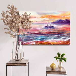 Imagine Tablou decorativ, 4570NISC-016, Lemn, Multicolor